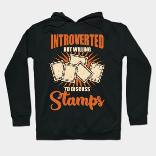 Postage Stamp Collecting Hobby Collector Gift Hoodie